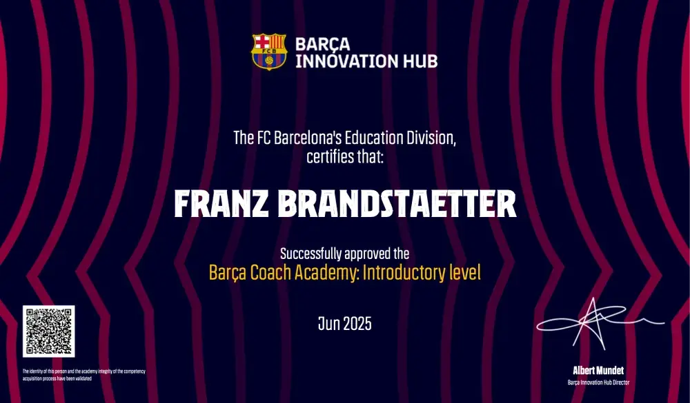 Barça Coach Academy: Introductory Level